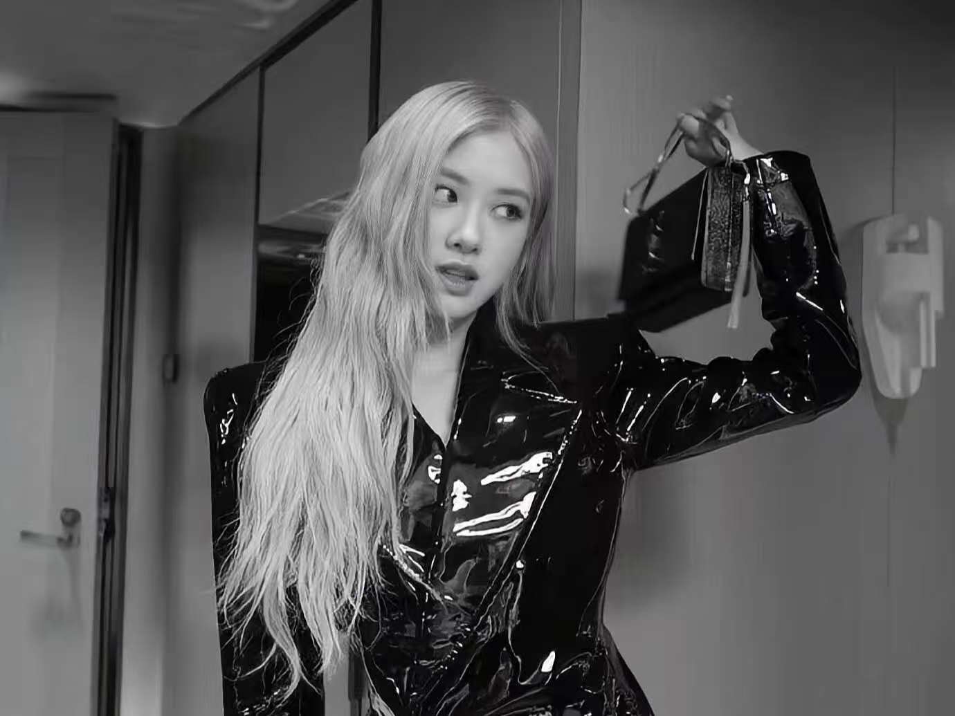 ROSÉ with SAINT LAURENT