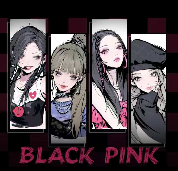 粉丝绘制的四人团魂概念画