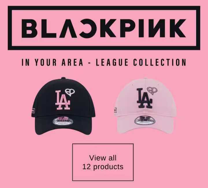 BLACKPINK x MLB 联名棒球帽